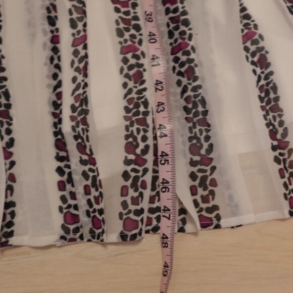 Girl With Curves x Lane Bryant Pleated Animal Print Midi Dress Size 26 NWT - Picture 10 of 10